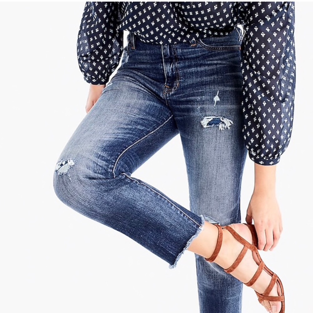 NWT J. Crew Point Sur high-rise boyfriend jean - Picture 2 of 5